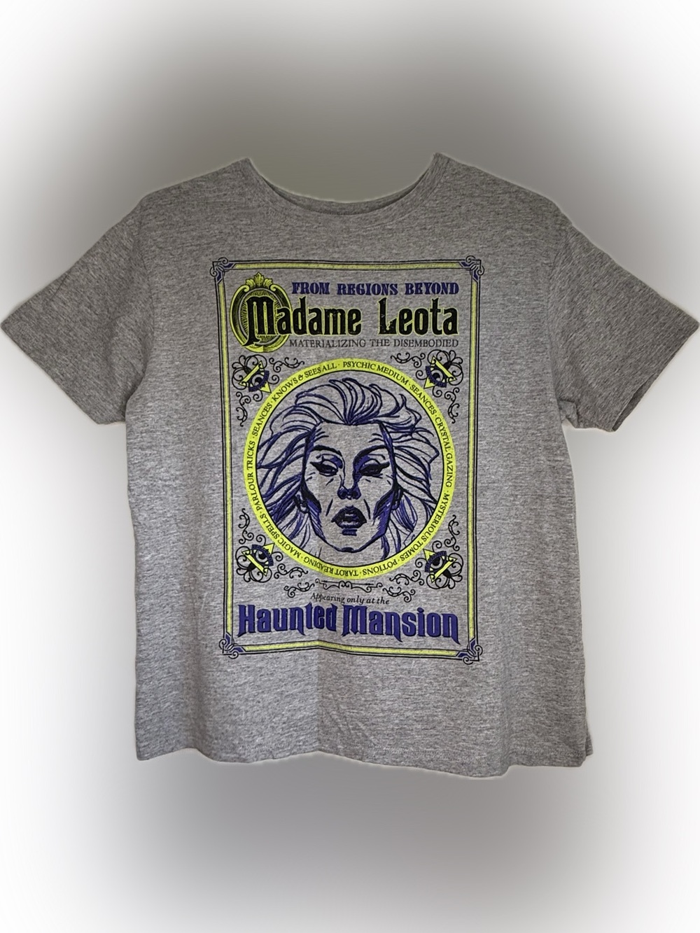 Disney The Haunted Mansion Madame Leota Adult T-Shirt Size X-Small